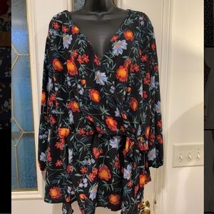 Lane Bryant Faux Wrap Top